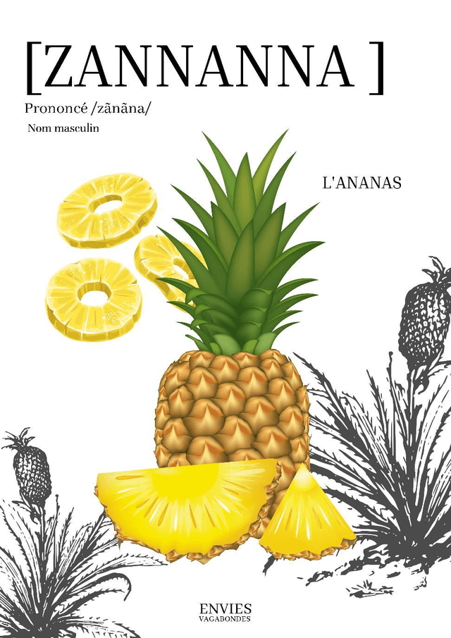 ANANAS Affiche décorative